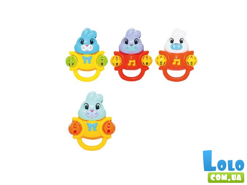 Погремушка Зайка (в ассортименте)