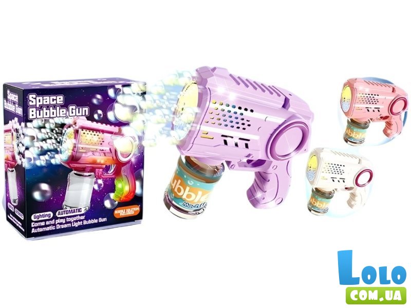 Пистолет с мыльными пузырями (в ассортименте)