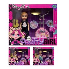 Кукла с музыкальными инструментами (в ассортименте)