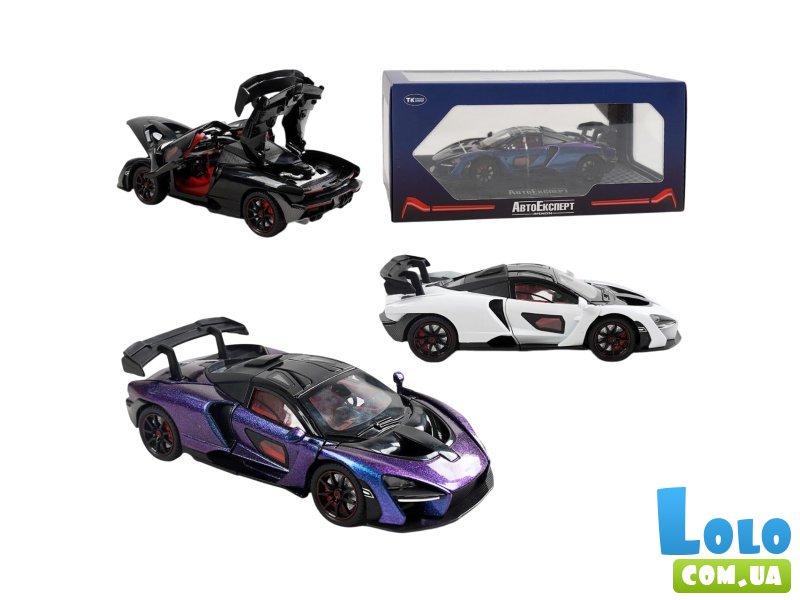 Машина металлическая McLaren Senna, АвтоЕксперт (в ассортименте)