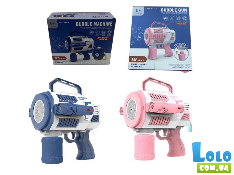 Пистолет с мыльными пузырями (в ассортименте)