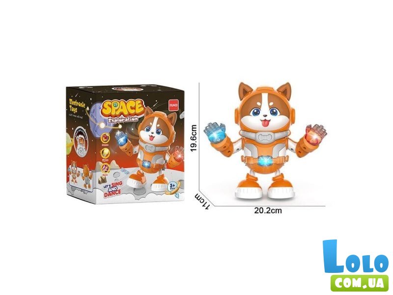 Музыкальная игрушка Котик-космонавт