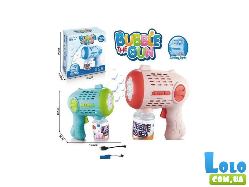 Пистолет с мыльными пузырями (в ассортименте)
