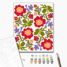Картина по номерам Краски вышивки, Brushme (40х50 см)