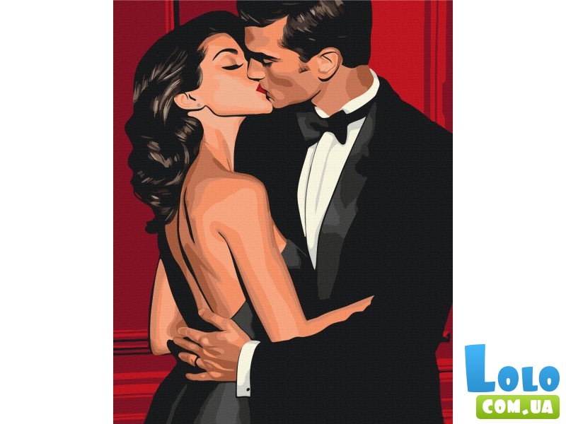 Картина по номерам Пламя страсти, Brushme (40х50 см)