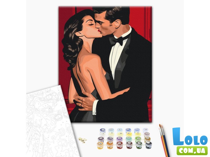 Картина по номерам Пламя страсти, Brushme (40х50 см)