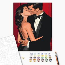 Картина по номерам Пламя страсти, Brushme (40х50 см)