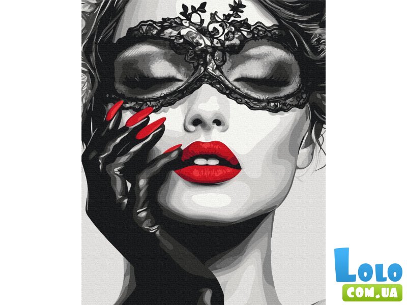 Картина по номерам Тайны под маской, Brushme (40х50 см)