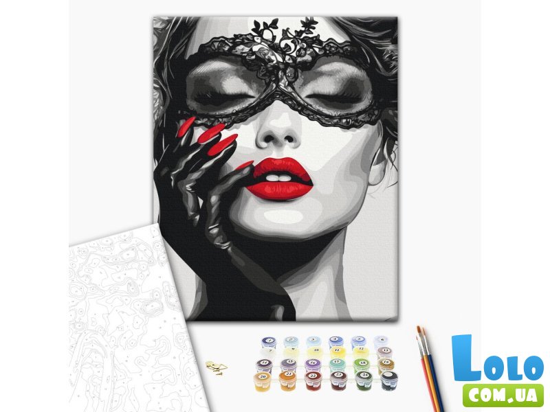 Картина по номерам Тайны под маской, Brushme (40х50 см)