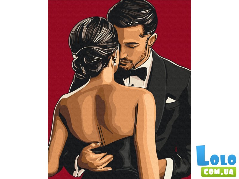 Картина по номерам Танец соблазна, Brushme (40х50 см)