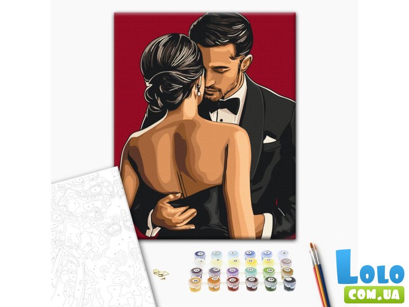 Картина по номерам Танец соблазна, Brushme (40х50 см)