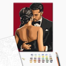 Картина по номерам Танец соблазна, Brushme (40х50 см)