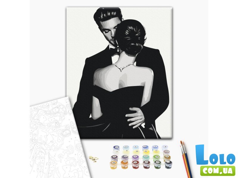 Картина по номерам Элегантная романтика, Brushme (40х50 см)