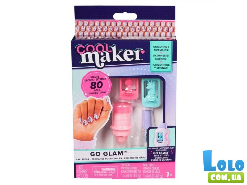 Набор для нейл-арта Go GLAM, Spin Master