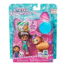 Кукольный домик Габби: Набор фигурок Габби и котик Кориг, Gabby's Dollhouse