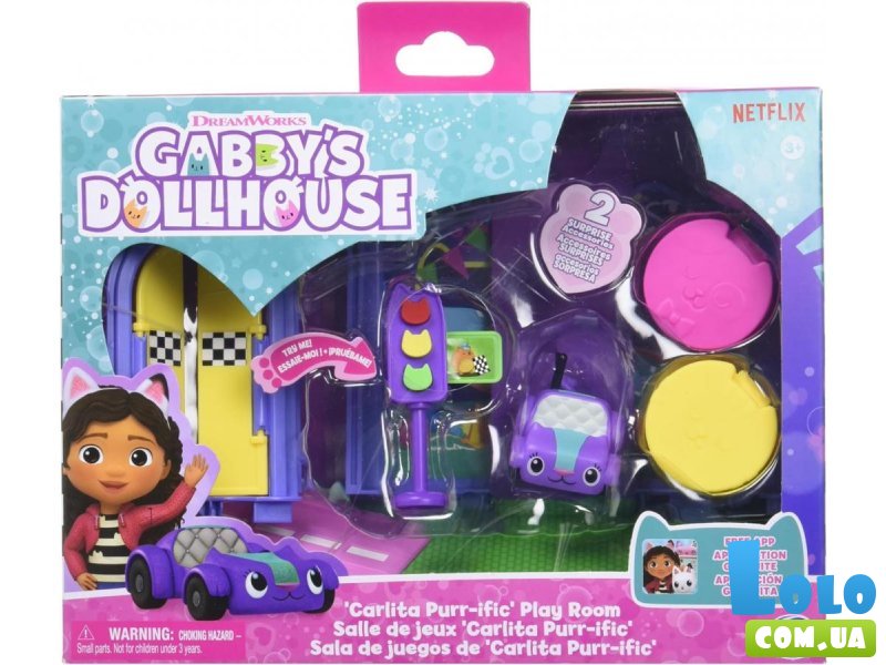Набор Кукольный домик Габби: Комната развлечений, Spin Master