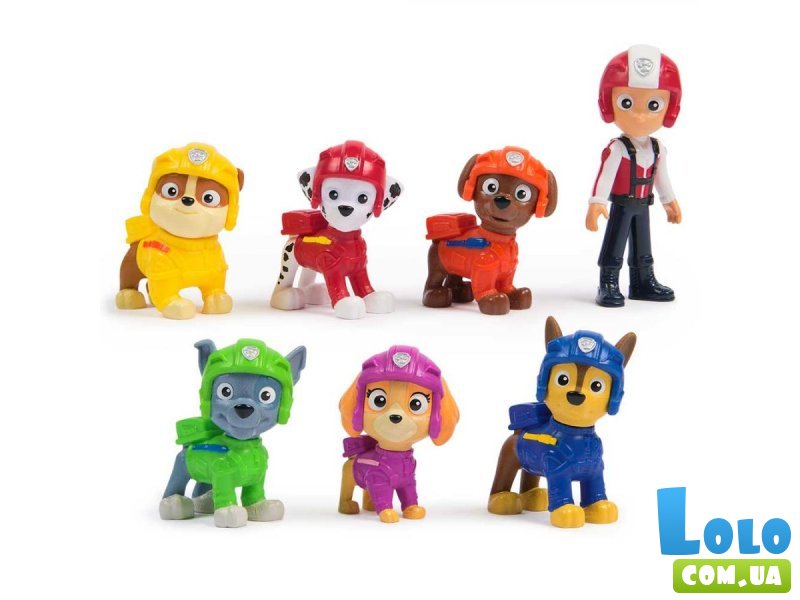 Набор фигурок Щенячий патруль: Отважная команда, Spin Master