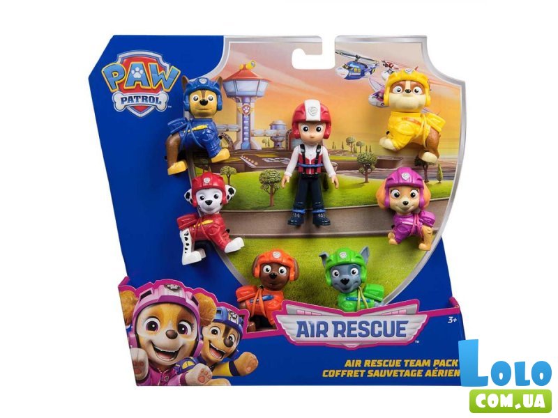 Набор фигурок Щенячий патруль: Отважная команда, Spin Master