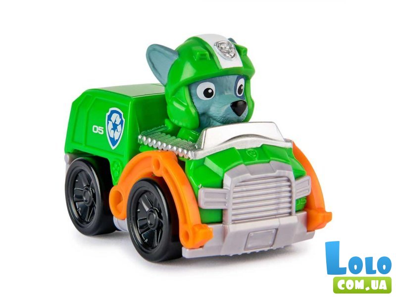 Мини спасательный автомобиль с водителем Рокки, Spin Master