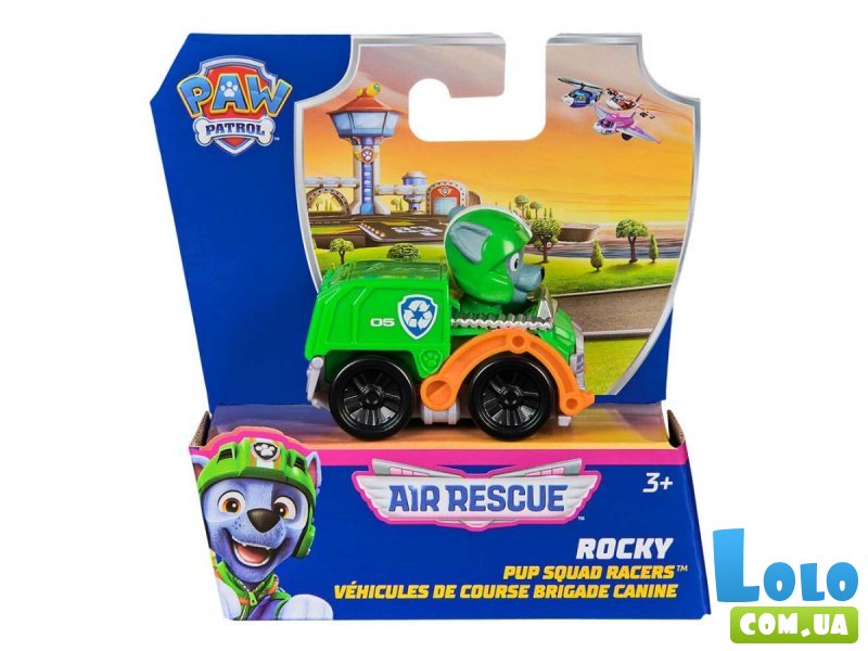 Мини спасательный автомобиль с водителем Рокки, Spin Master