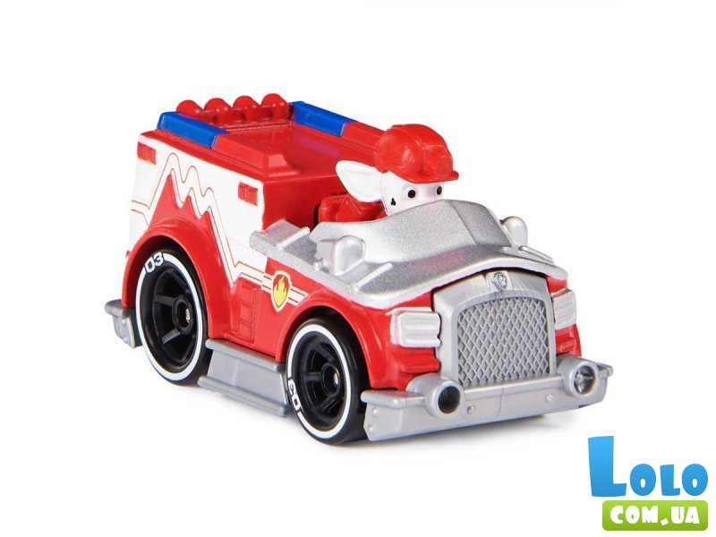 Металлический спасательный автомобиль с фигуркой Маршал, Spin Master