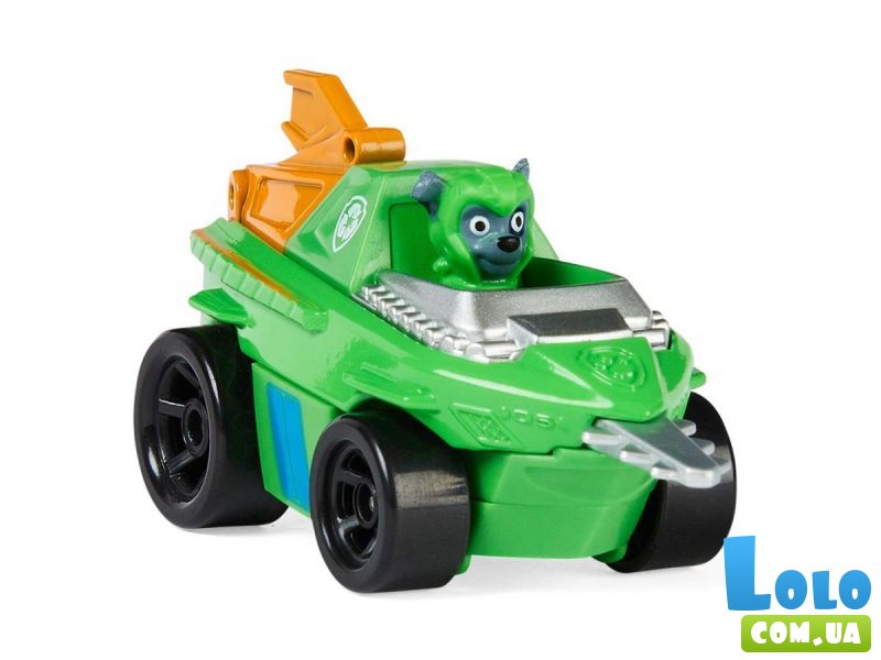 Металлический спасательный автомобиль с фигуркой Рокки, Spin Master