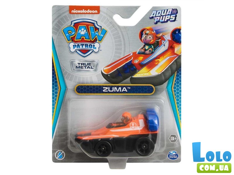 Металлический спасательный автомобиль с фигуркой Зума, Spin Master