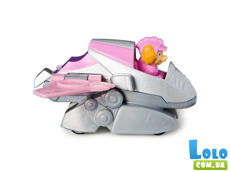 Металлический спасательный автомобиль с фигуркой Скай, Spin Master