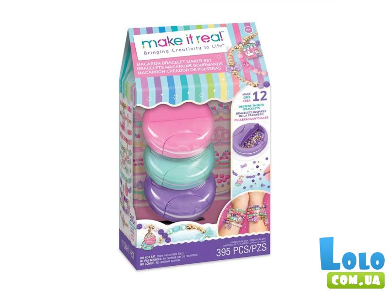 Набор для создания шарм-браслетов Макаронс, Make it Real