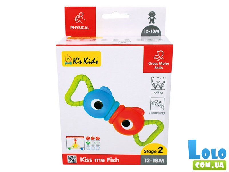 Погремушка Рыбки поцелунчики, K’s Kids