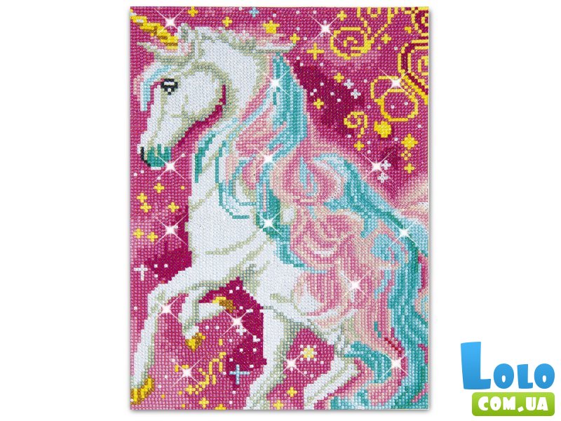 Набор для создания картины Единорог со стразами, Craze