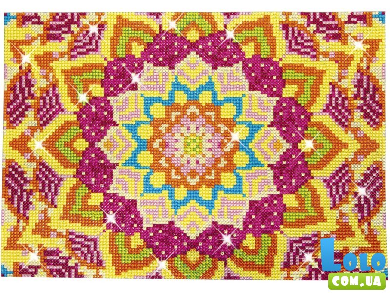 Набор для создания картины Мандала со стразами, Craze