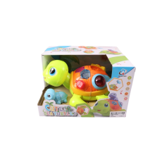 Музыкальная развивающая игрушка Черепаха с детенышем (в ассортименте)