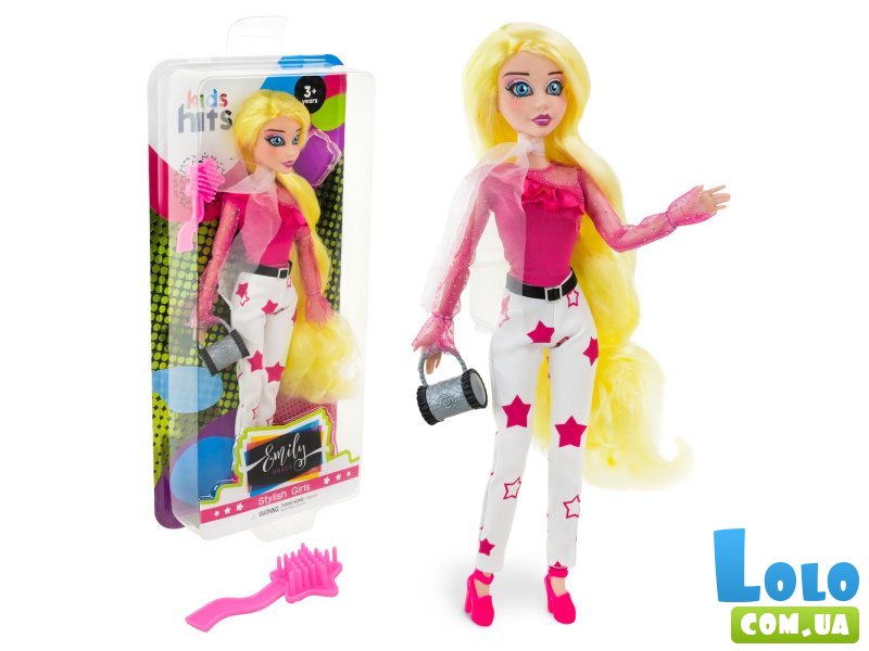 Кукла шарнирная Emily Grace, Kids Hids