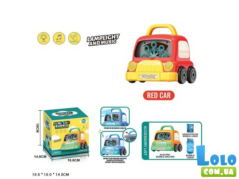 Мыльные пузыри Машина (в ассортименте)