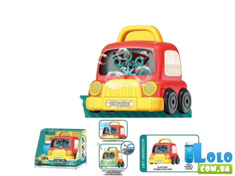 Машина с мыльными пузырями (в ассортименте)