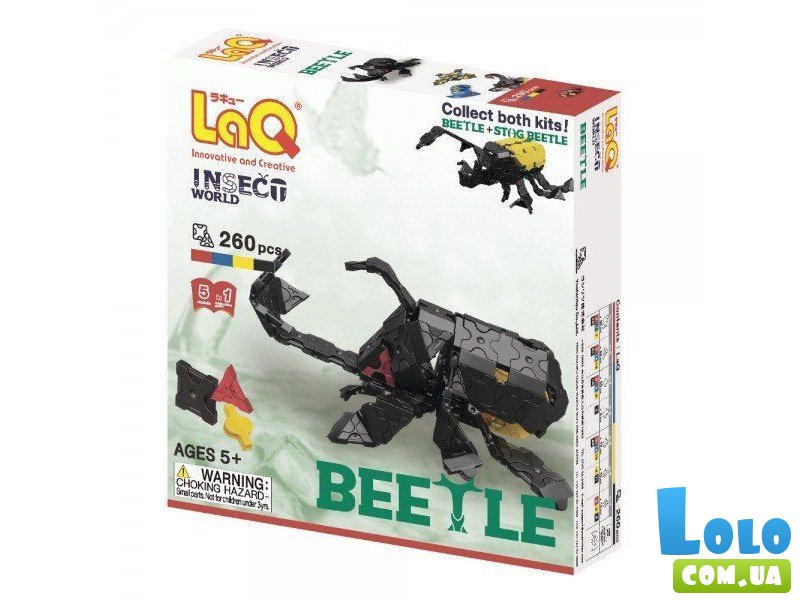Конструктор Жук, LAQ (150561), 260 дет.