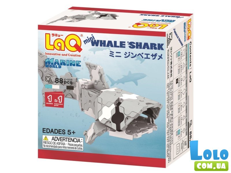 Конструктор Китовая Акула, LAQ (150110), 88 дет.