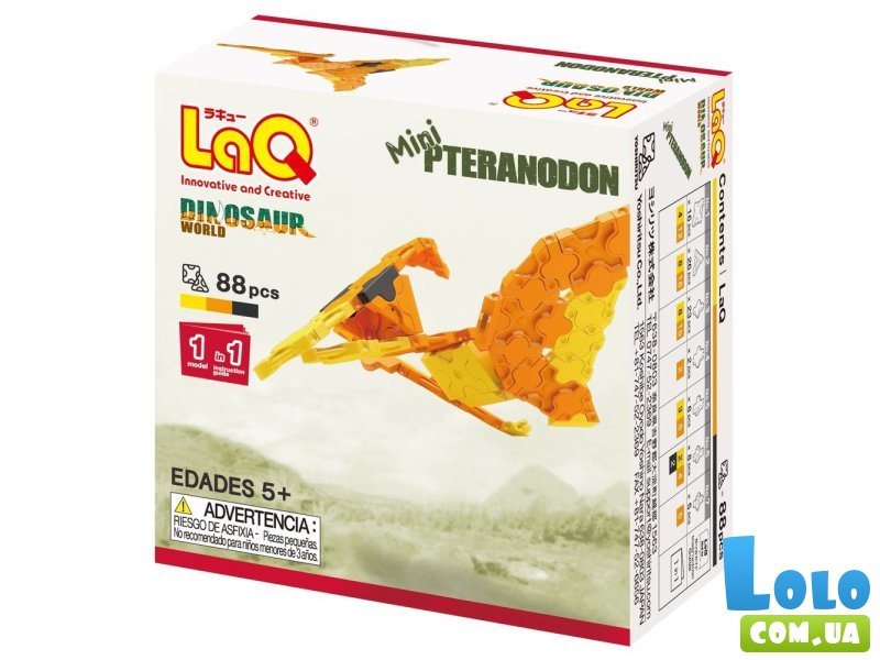 Конструктор Птерозавр, LAQ (150509), 88 дет.