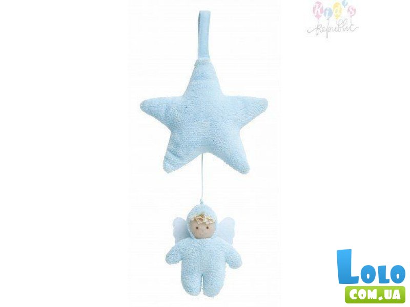 Музыкальная подвеска Ангелочек на звезде, Trousselier
