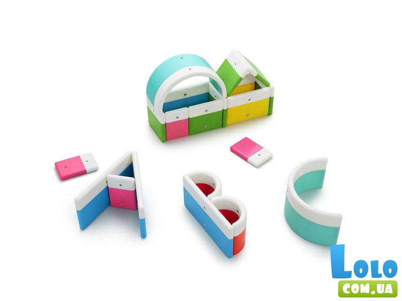 Конструктор магнитный Азбука, Kid O (10454), 20 дет.