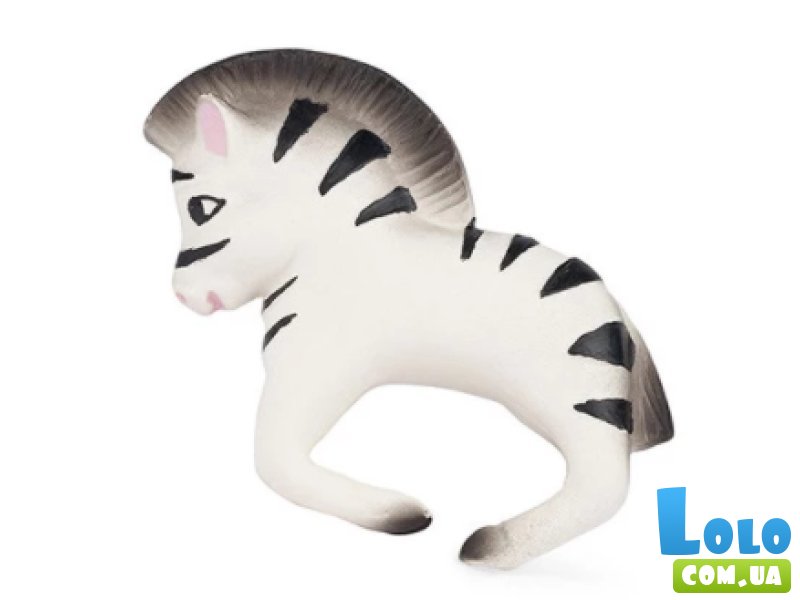 Игрушка на руку-прорезыватель Зебра Зои, Oli&Carol