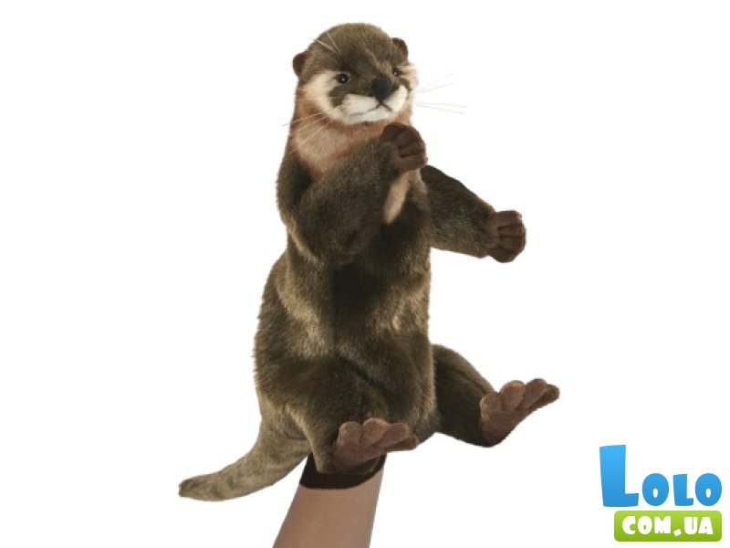 Мягкая игрушка на руку Выдра, Hansa, 28 см