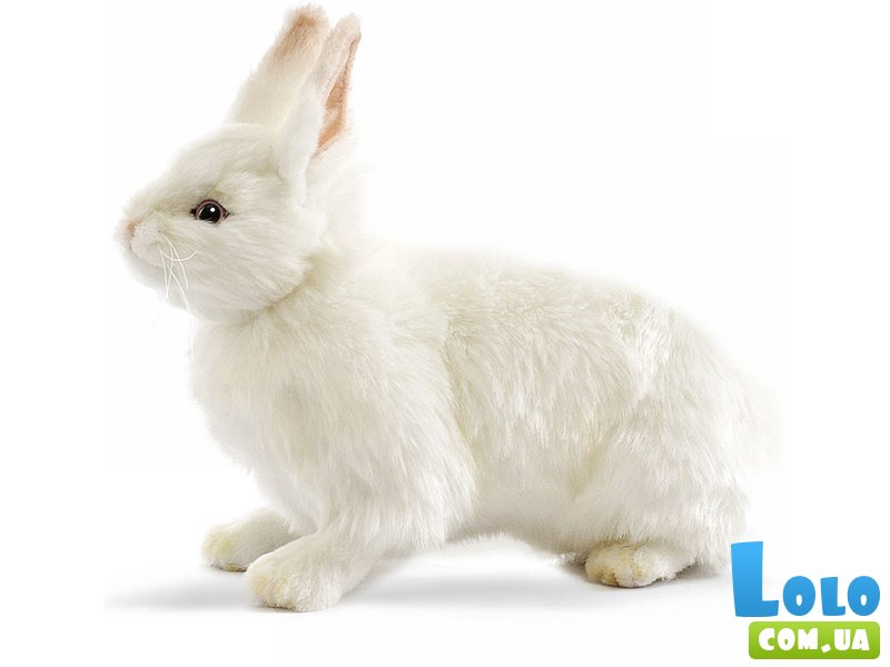 Мягкая игрушка Снежный кролик, Hansa, 30 см