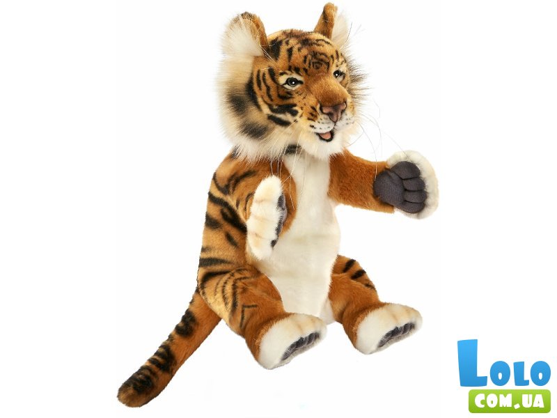 Мягкая игрушка на руку Тигр, Hansa, 31 см