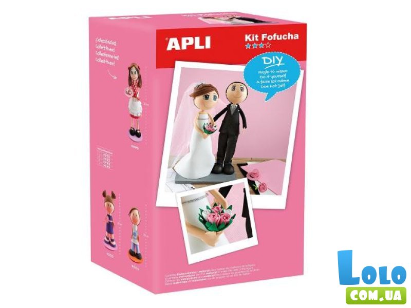 Набор для рукоделия Жених и Невеста, Apli Kids