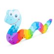 Развивающий игровой Пазл Алфавит, Змейка, New Classic Toys, 26 эл., (англ.)