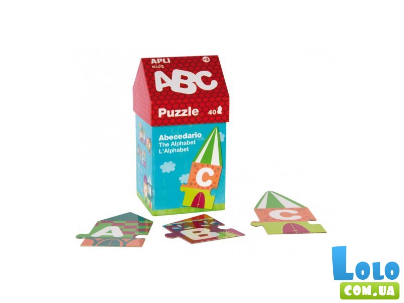 Пазл Дом Буквы, Apli Kids, 40 эл.
