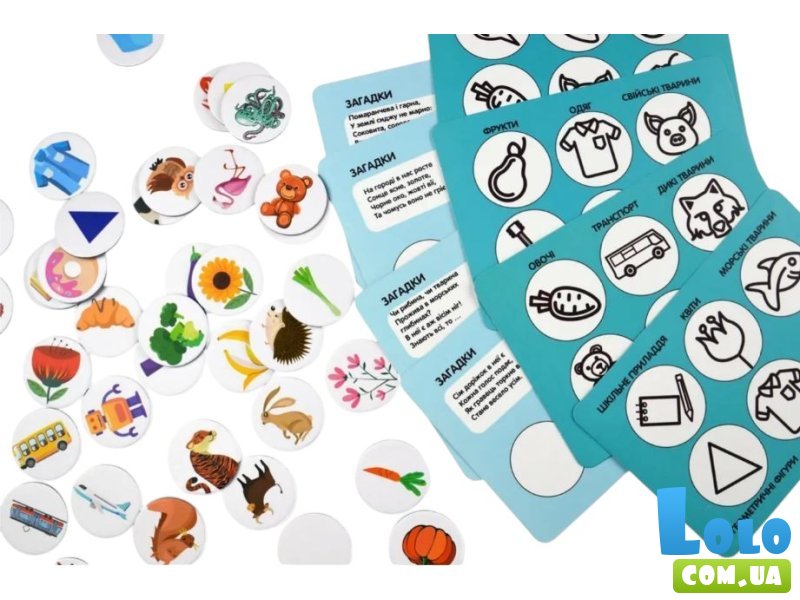 Развивающая настольная игра Лото ассоциации, Умняшка