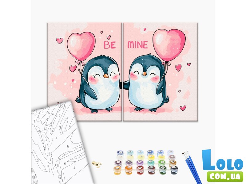 Картина по номерам Любовь, которая согревает, Brushme (30х40 см)